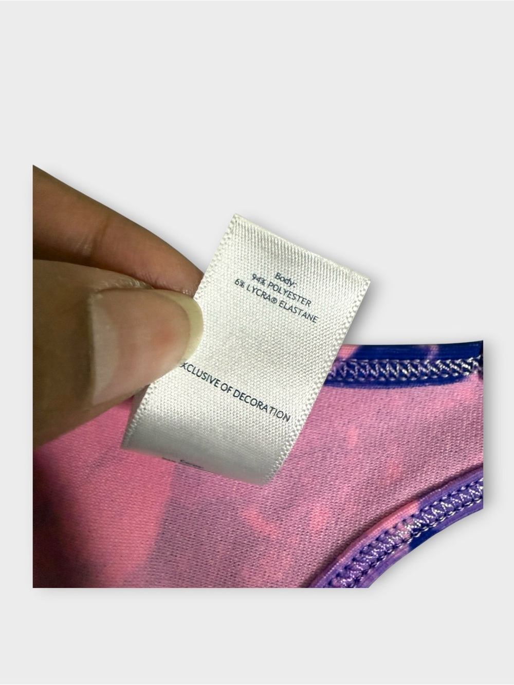 Ivivva by Lululemon Keep Your Cool Purple Blue & Pink Chevron Pattern Tank Top - Picture 3 of 4